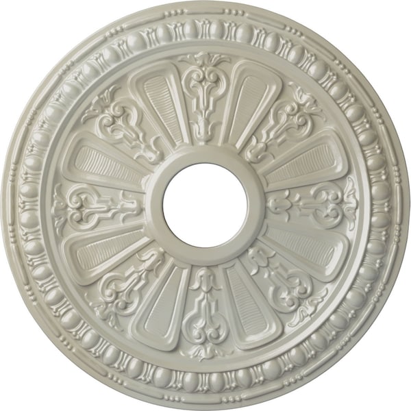 Ekena Millwork Raymond Ceiling Medallion (Fits Canopies up to 5 1/8"), 18 1/8"OD 3 5/8"ID x 1 1/8"P, Flash Blue CM18RAFBS - main